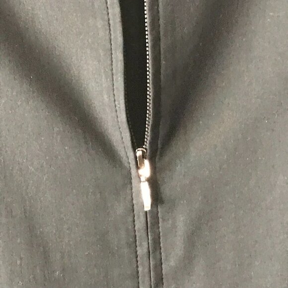 NWOT - Apostrophe Stretch Black Blazer with Front Zipper - Picture 4 of 13